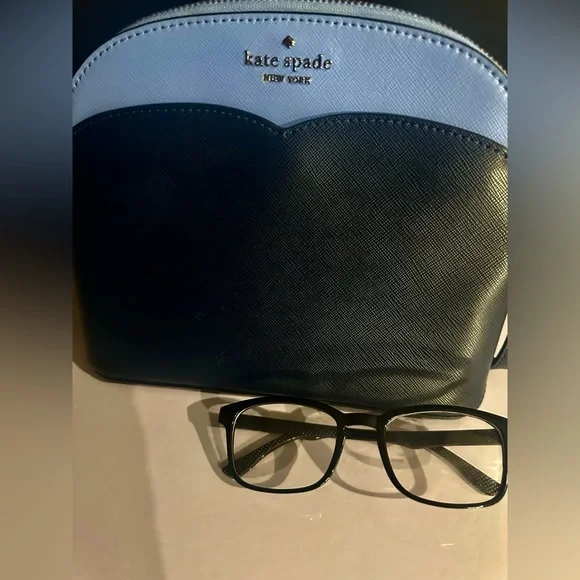 Kate Spade Two-Tone Crossbody – Classic Navy & Powder Blue - Picture 7 of 17